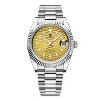 Corgeut 6002 NH35 Movement Sapphire Mirror 100m waterproof