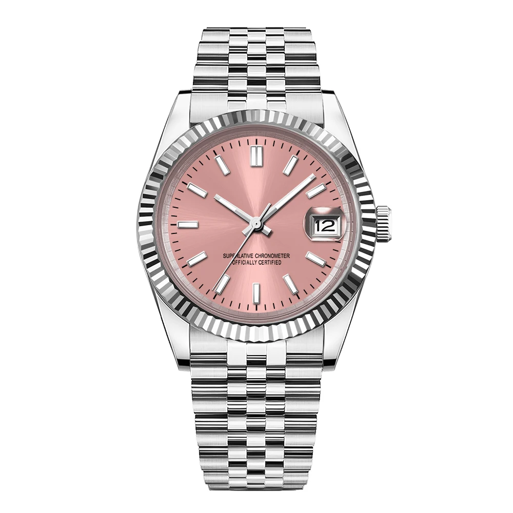 Corgeut 6002 NH35 Movement Sapphire Mirror 100m waterproof