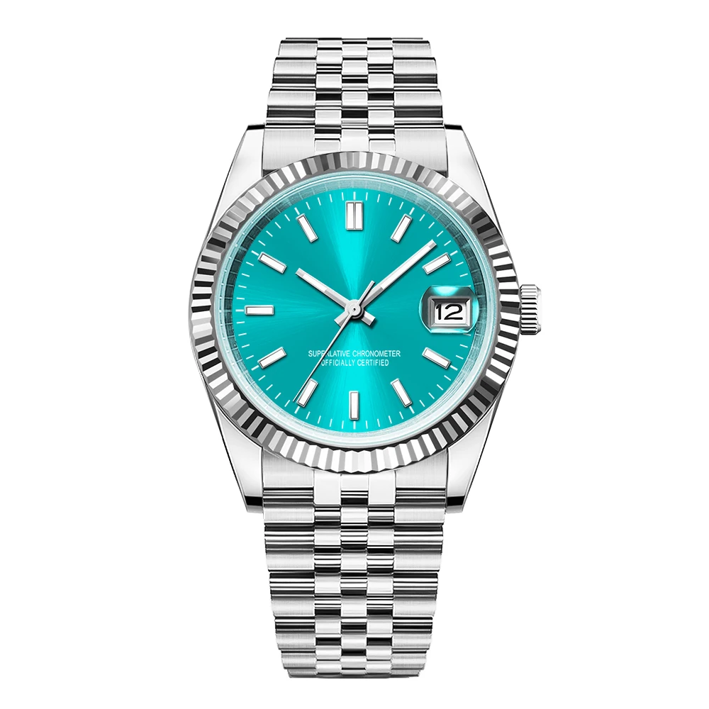 Corgeut 6002 NH35 Movement Sapphire Mirror 100m waterproof