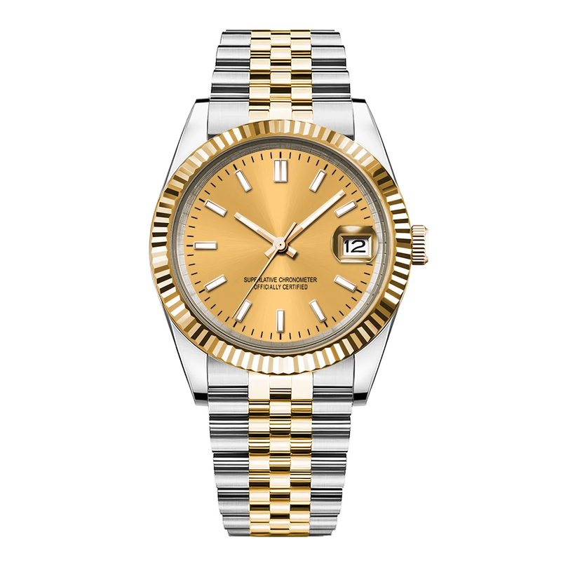 Corgeut 6002 NH35 Movement Sapphire Mirror 100m waterproof