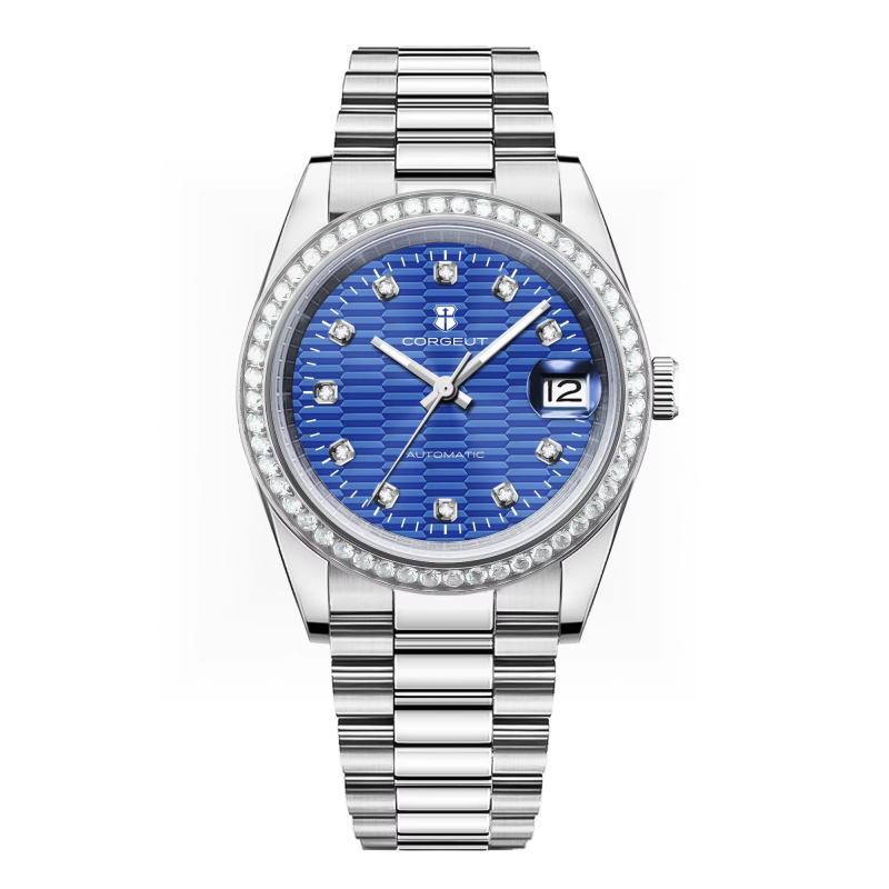 Corgeut 6002 NH35 Movement Sapphire Mirror 100m waterproof