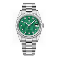 Corgeut 6002 NH35 Movement Sapphire Mirror 100m waterproof