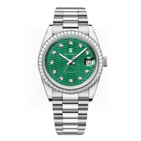 Corgeut 6002 NH35 Movement Sapphire Mirror 100m waterproof