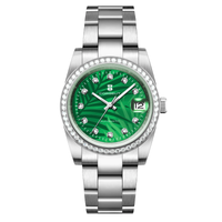 Corgeut 6002 NH35 Movement Sapphire Mirror 100m waterproof