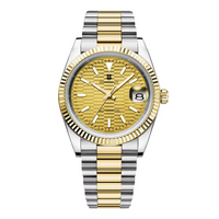 Corgeut 6002 NH35 Movement Sapphire Mirror 100m waterproof