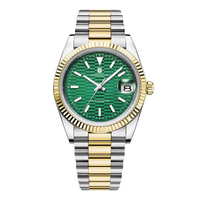 Corgeut 6002 NH35 Movement Sapphire Mirror 100m waterproof