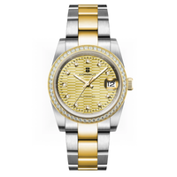 Corgeut 6002 NH35 Movement Sapphire Mirror 100m waterproof