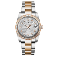 Corgeut 6002 NH35 Movement Sapphire Mirror 100m waterproof