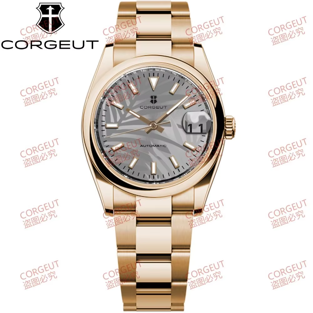 Corgeut 6002 NH35 Movement Sapphire Mirror 100m waterproof