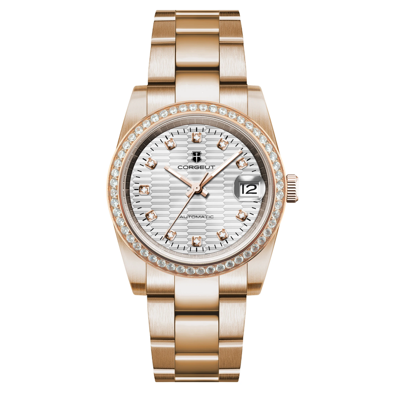 Corgeut 6002 NH35 Movement Sapphire Mirror 100m waterproof
