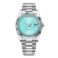 Corgeut 6002 NH36 Movement Sapphire Mirror 100m waterproof