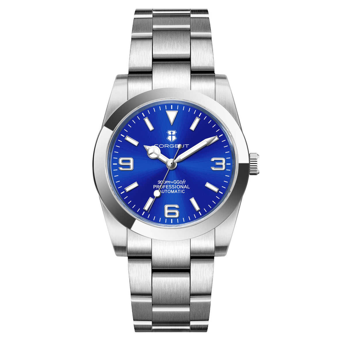 Corgeut 6002L NH35 Movement Sapphire Mirror 200m waterproof