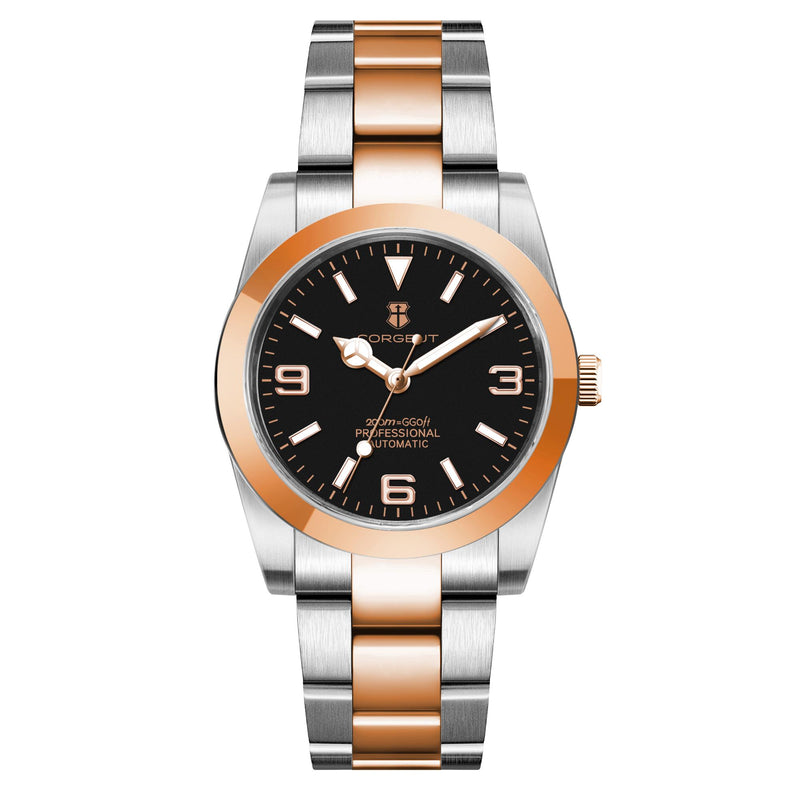 Corgeut 6002L NH35 Movement Sapphire Mirror 200m waterproof