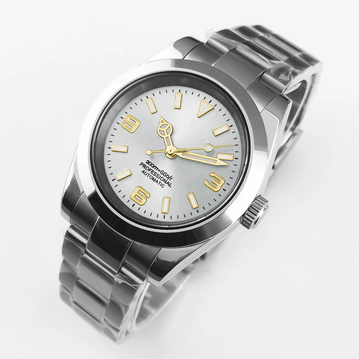 Corgeut 6002L NH35 Movement Sapphire Mirror 200m waterproof