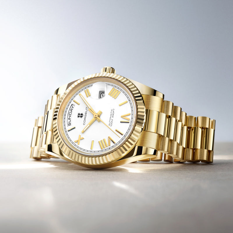 Corgeut 6002L ST1644 Movement Sapphire Mirror 200m waterproof