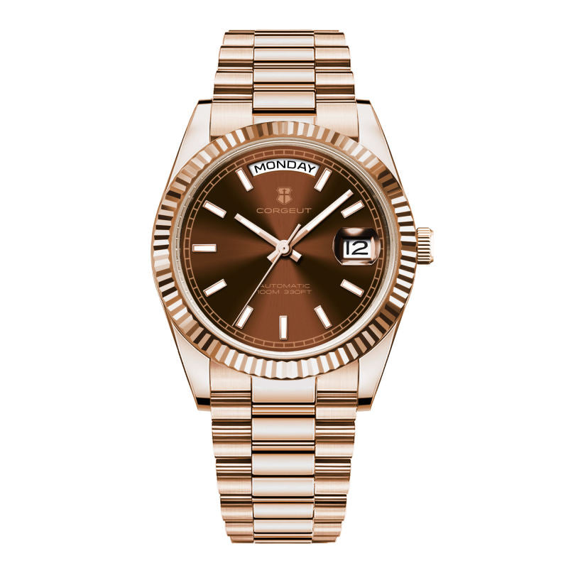 Corgeut 6002L ST1644 Movement Sapphire Mirror 200m waterproof