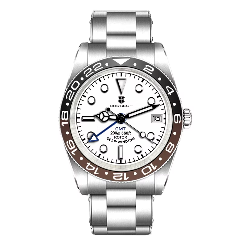 Corgeut 6003 NH35 Movement Sapphire Mirror 200m waterproof