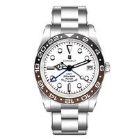 Corgeut 6003 NH35 Movement Sapphire Mirror 200m waterproof