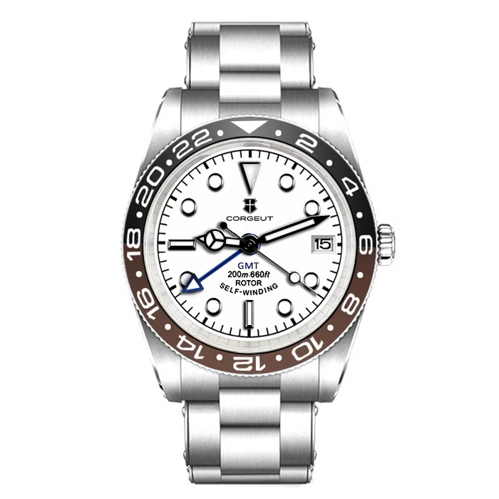 Corgeut 6003 NH35 Movement Sapphire Mirror 200m waterproof