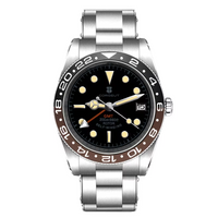 Corgeut 6003 NH35 Movement Sapphire Mirror 200m waterproof