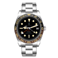 Corgeut 6003 NH35 Movement Sapphire Mirror 200m waterproof