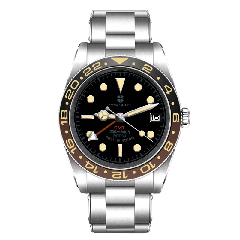 Corgeut 6003 NH35 Movement Sapphire Mirror 200m waterproof