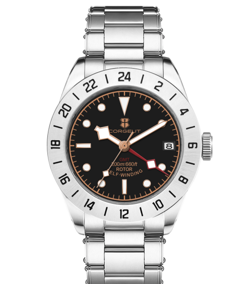 Corgeut 6005 NH35 Movement Sapphire Mirror 200m waterproof