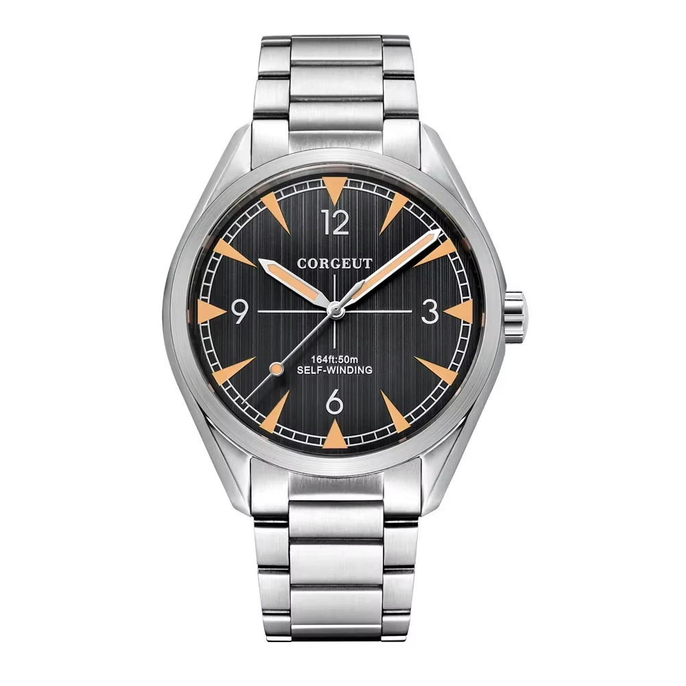 Corgeut 6010 NH35 Movement Sapphire Mirror 100m waterproof