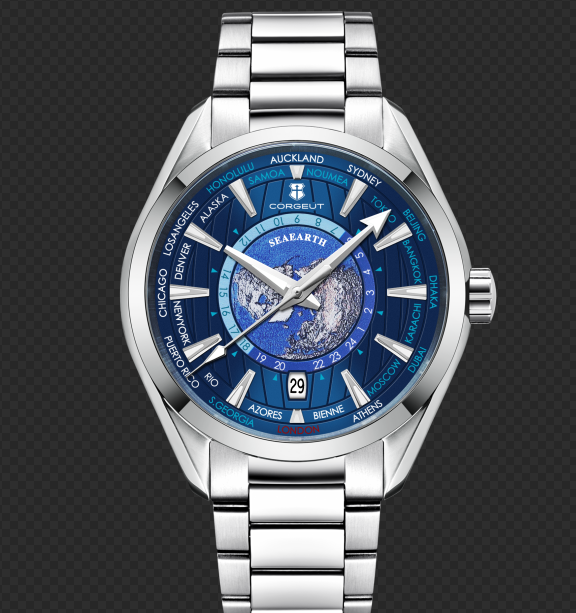 Corgeut 6010 NH35 Movement Sapphire Mirror 100m waterproof