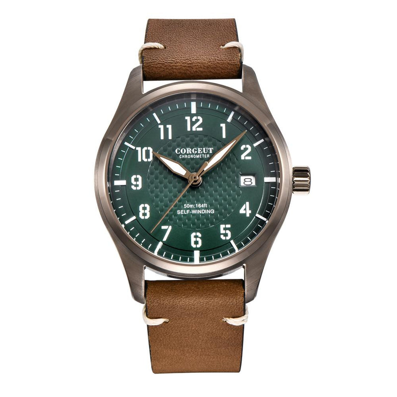 Corgeut 6015A NH35 Movement Sapphire Mirror 100m waterproof