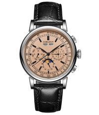 Corgeut 6016 Seagull Movement Sapphire Mirror 30m waterproof