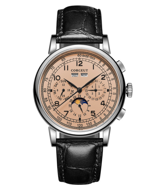 Corgeut 6016 Seagull Movement Sapphire Mirror 30m waterproof