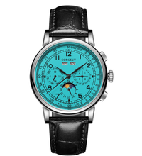 Corgeut 6016 Seagull Movement Sapphire Mirror 30m waterproof