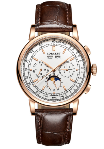 Corgeut 6016 Seagull Movement Sapphire Mirror 30m waterproof