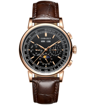 Corgeut 6016 Seagull Movement Sapphire Mirror 30m waterproof