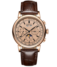 Corgeut 6016 Seagull Movement Sapphire Mirror 30m waterproof