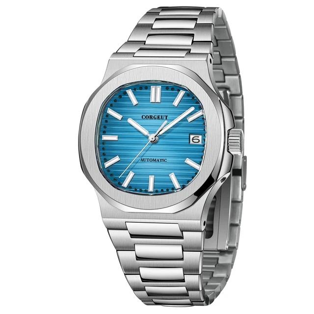 Corgeut 6017 NH35 Movement Sapphire Mirror 100m waterproof