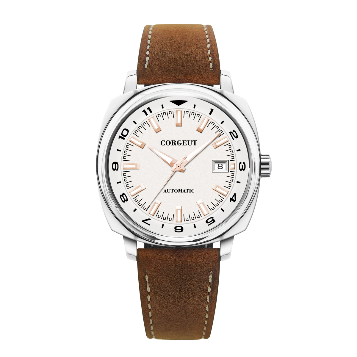 Corgeut 6018 NH35 Movement Sapphire Mirror 100m waterproof