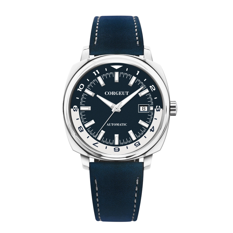 Corgeut 6018 NH35 Movement Sapphire Mirror 100m waterproof