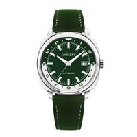 Corgeut 6018 NH35 Movement Sapphire Mirror 100m waterproof