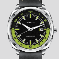 Corgeut 6019 NH35 Movement Sapphire Mirror 100m waterproof