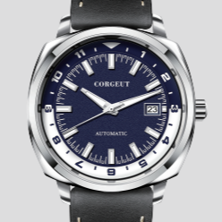 Corgeut 6019 NH35 Movement Sapphire Mirror 100m waterproof