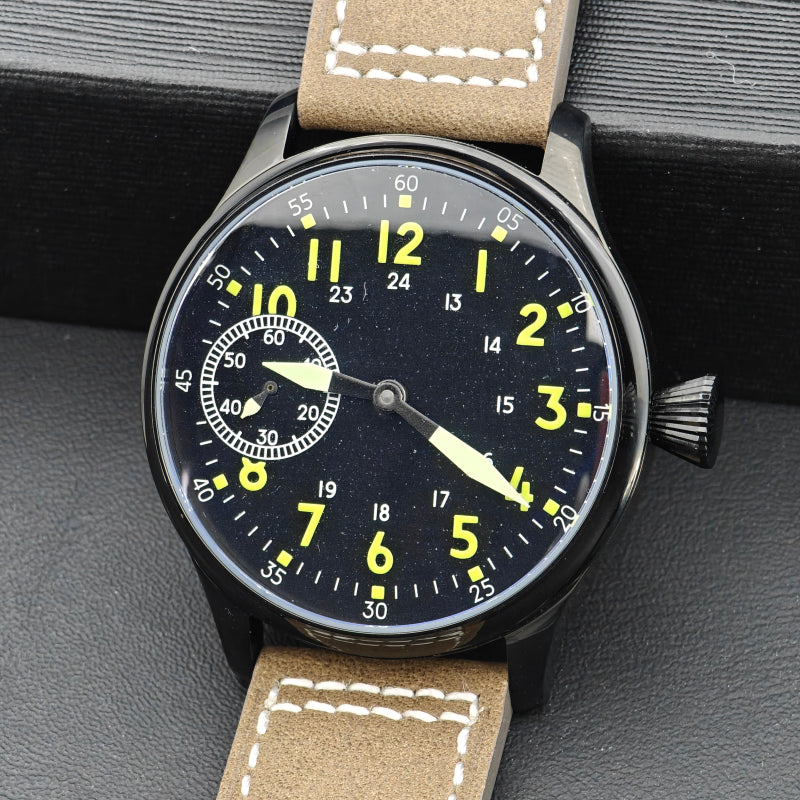 Corgeut 6023 ST3600 Movement Sapphire Mirror 30m waterproof