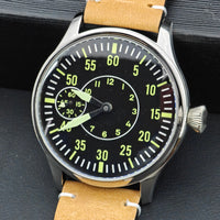 Corgeut 6023 ST3600 Movement Sapphire Mirror 30m waterproof