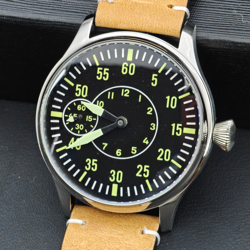 Corgeut 6023 ST3600 Movement Sapphire Mirror 30m waterproof