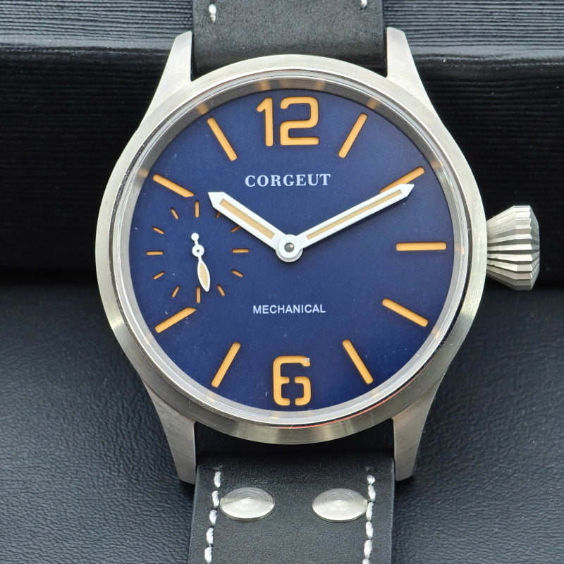 Corgeut 6025 ST3600 Movement Sapphire Mirror 30m Waterproof