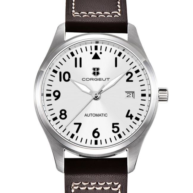 Corgeut 6026L NH35 Movement Sapphire Mirror 100m waterproof