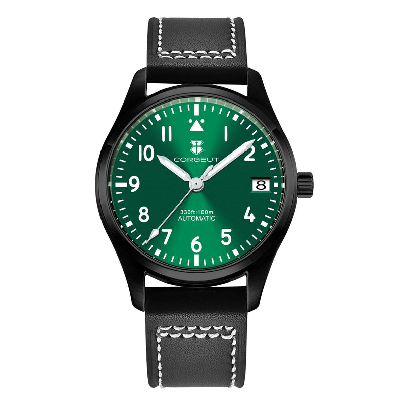 Corgeut 6026 NH35 Movement Sapphire Mirror 100m waterproof