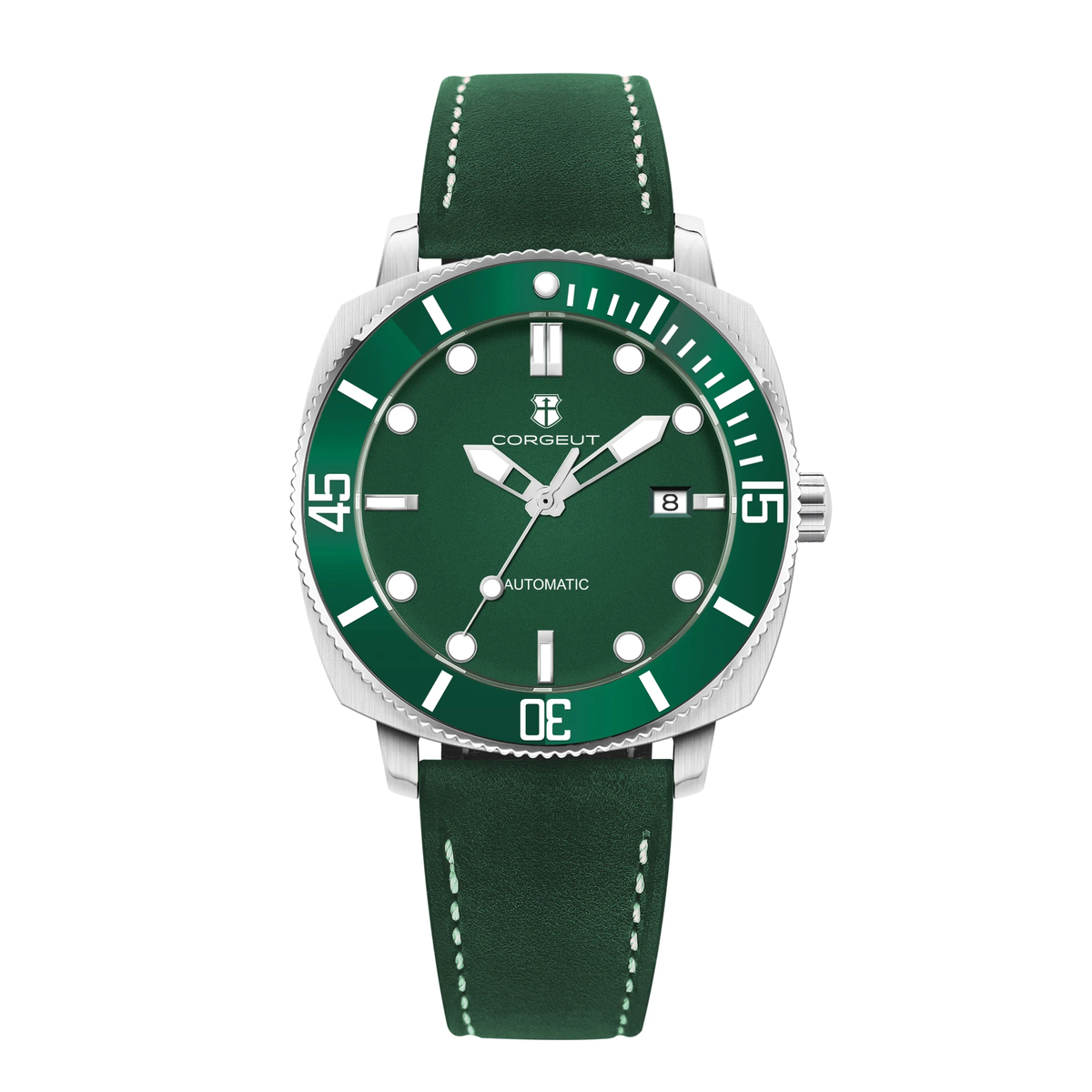 Corgeut 6030 NH35 Movement Sapphire Mirror 100m waterproof