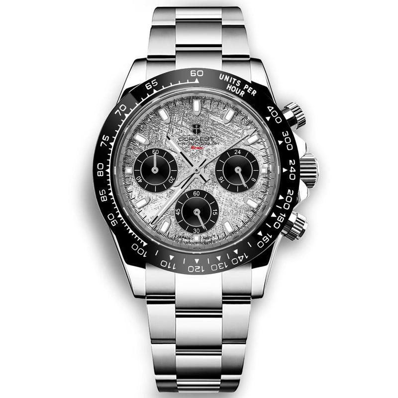 Corgeut 9002 VK63 Movement Sapphire Mirror 30m waterproof